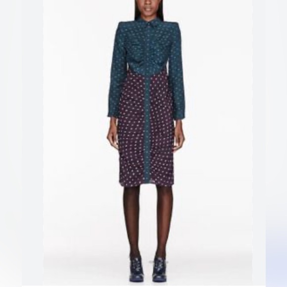 Band of Outsiders Boy shirt dress in silk NWT - Picture 13 of 13